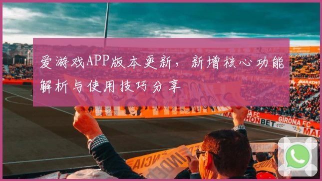 爱游戏APP版本更新，新增核心功能解析与使用技巧分享